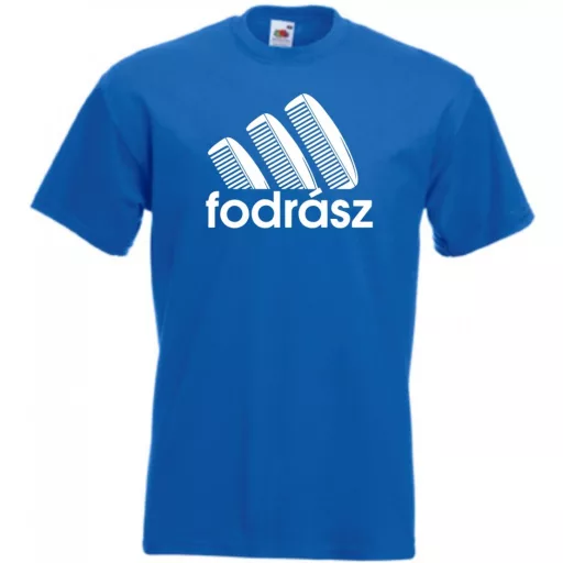 Humor Sportos munkás - Fodrász férfi rövid ujjú póló