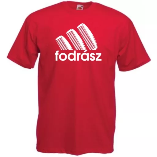 Humor Sportos munkás - Fodrász férfi rövid ujjú póló