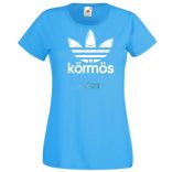 Humor Sportos munkás - Manikürős női rövid ujjú póló