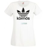 Humor Sportos munkás - Manikürős női rövid ujjú póló