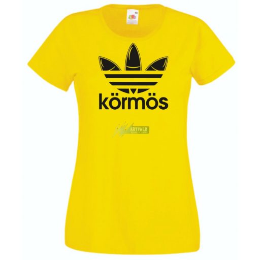 Humor Sportos munkás - Manikürős női rövid ujjú póló