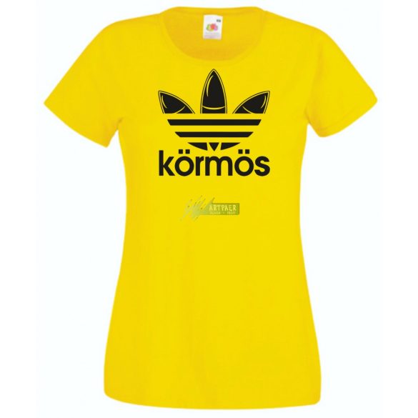 Humor Sportos munkás - Manikürős női rövid ujjú póló