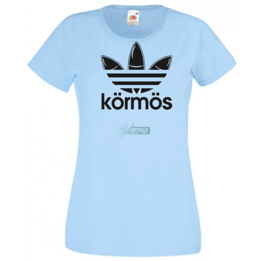 Humor Sportos munkás - Manikürős női rövid ujjú póló