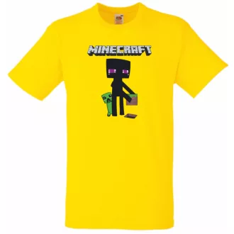   Enderman - Creeper - Minecraft stílus gyerek rövid ujjú póló