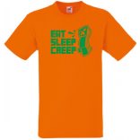 Eat Sleep Creeper - Minecraft gyerek rövid ujjú póló