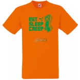 Eat Sleep Creeper férfi rövid ujjú póló