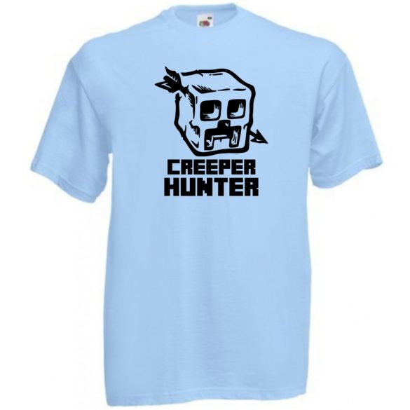 Creeper Hunter - Minecraft stílus gyerek rövid ujjú póló