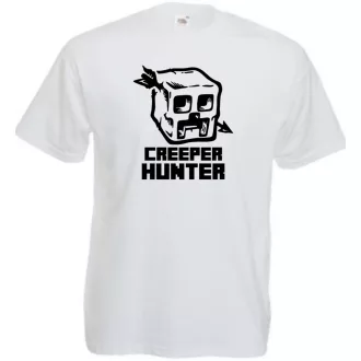   Creeper Hunter - Minecraft stílus gyerek rövid ujjú póló