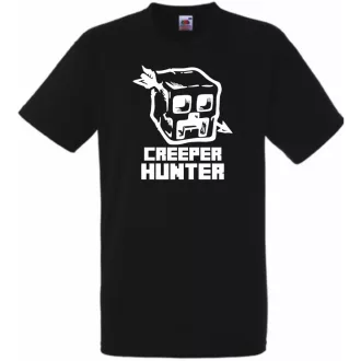   Creeper Hunter - Minecraft stílus gyerek rövid ujjú póló