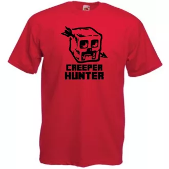   Creeper Hunter - Minecraft stílus gyerek rövid ujjú póló