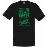 Foci rajongó Fradi szurkoló Apa kisfia gyerek rövid ujjú póló