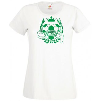   Foci rajongó Fradi szurkoló feleség női rövid ujjú póló