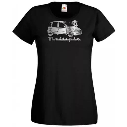 Auto Fan Fiat Multipla minima női rövid ujjú póló