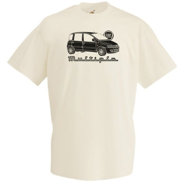 Auto Fan Fiat Multipla minima férfi rövid ujjú póló