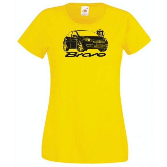 Auto Fan Fiat Bravo női rövid ujjú póló