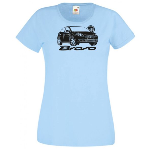 Auto Fan Fiat Bravo női rövid ujjú póló
