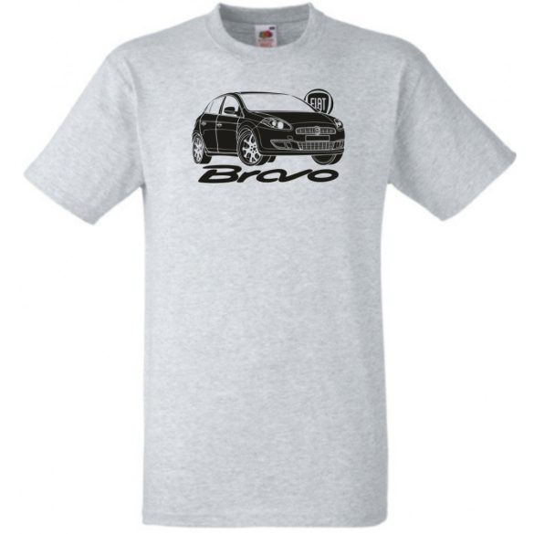 Auto Fan Fiat Bravo férfi rövid ujjú póló