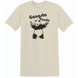 Gangsta Panda férfi rövid ujjú póló