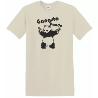 Gangsta Panda férfi rövid ujjú póló