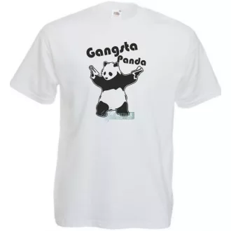 Gangsta Panda férfi rövid ujjú póló