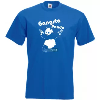 Gangsta Panda férfi rövid ujjú póló