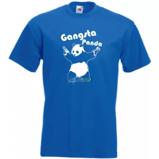 Gangsta Panda férfi rövid ujjú póló