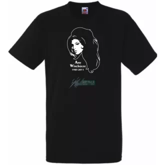 In memoriam - Amy Winehouse férfi rövid ujjú póló