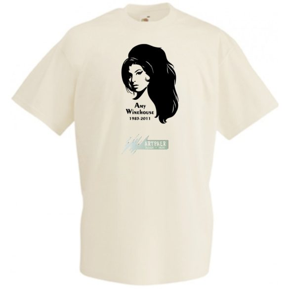 In memoriam - Amy Winehouse férfi rövid ujjú póló