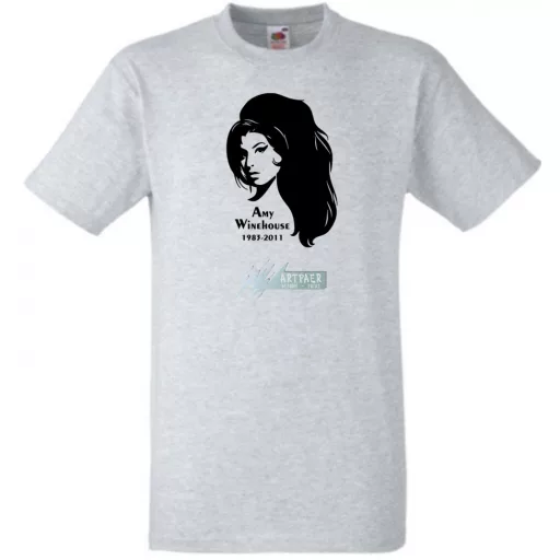 In memoriam - Amy Winehouse férfi rövid ujjú póló
