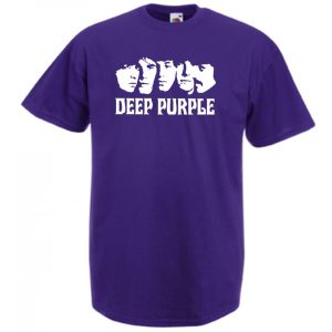 Fan Deep Purple minima férfi rövid ujjú póló