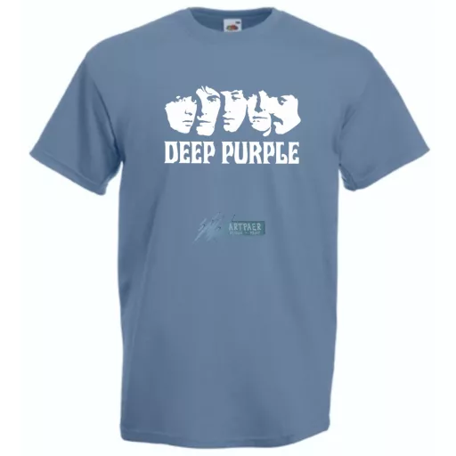 Fan Deep Purple minima férfi rövid ujjú póló