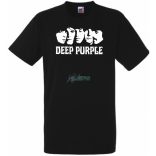 Fan Deep Purple minima férfi rövid ujjú póló