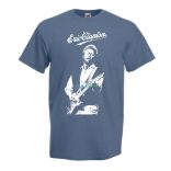 Legendás gitáros E. Clapton férfi rövid ujjú póló