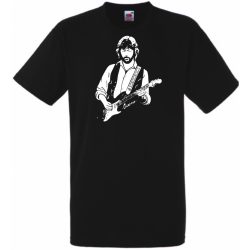Legendás gitáros E. Clapton -B férfi rövid ujjú póló