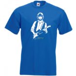 Legendás gitáros E. Clapton -B férfi rövid ujjú póló