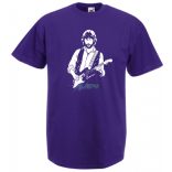 Legendás gitáros E. Clapton -B férfi rövid ujjú póló