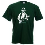 Legendás gitáros E. Clapton -B férfi rövid ujjú póló