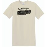 Auto fan Opel Vectra minima férfi rövid ujjú póló