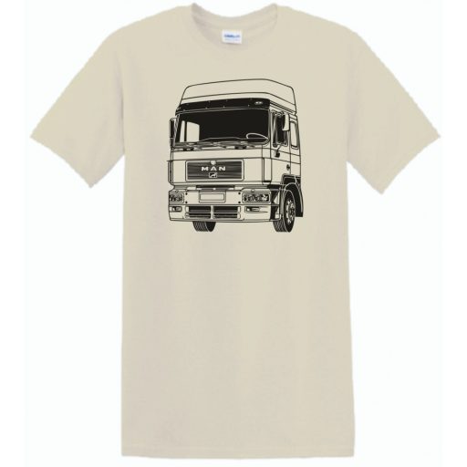 Auto fan MAN kamion férfi rövid ujjú póló