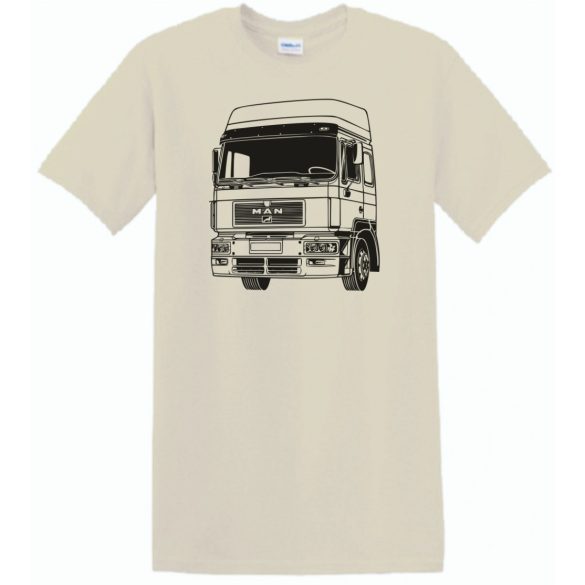 Auto fan MAN kamion férfi rövid ujjú póló