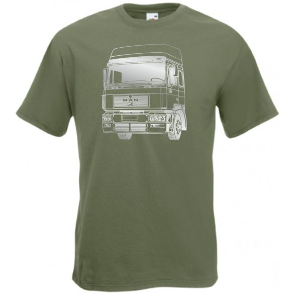 Auto fan MAN kamion férfi rövid ujjú póló