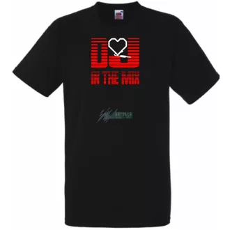 DJ I Love - In The Mix férfi rövid ujjú póló
