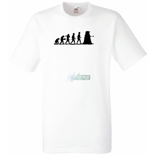 Evolution Dalek férfi rövid ujjú póló