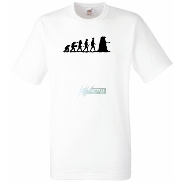 Evolution Dalek férfi rövid ujjú póló