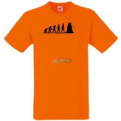 Evolution Dalek férfi rövid ujjú póló