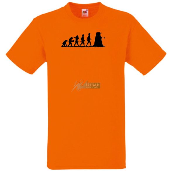 Evolution Dalek férfi rövid ujjú póló