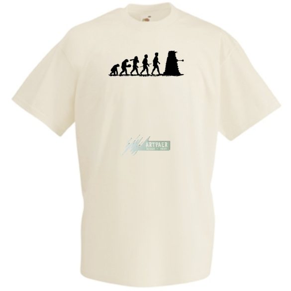 Evolution Dalek férfi rövid ujjú póló