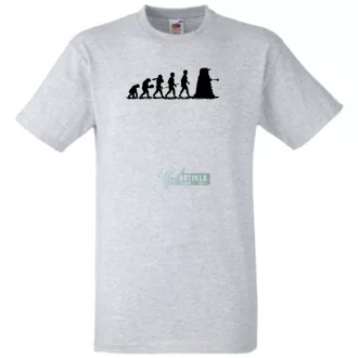 Evolution Dalek férfi rövid ujjú póló