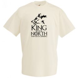 GOT King in the North férfi rövid ujjú póló