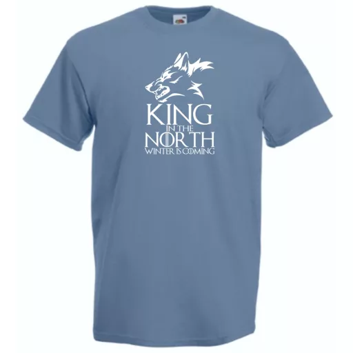 GOT King in the North férfi rövid ujjú póló